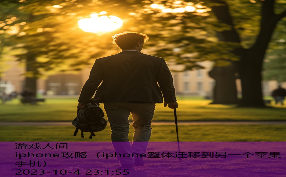 iphone攻略(iphone整体迁移到另一个苹果手机) iphone攻略(iphone整体迁移到另一个苹果手机)