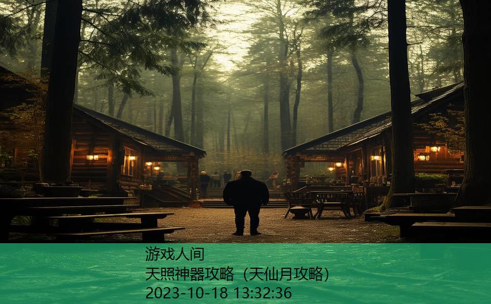 天照神器攻略(天仙月攻略) 天照神器攻略(天仙月攻略)