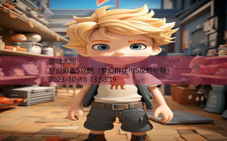梦幻麻雀5攻略(梦幻群侠传5攻略秘籍) 梦幻麻雀5攻略(梦幻群侠传5攻略秘籍)