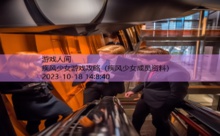疾风少女游戏攻略-游戏人间