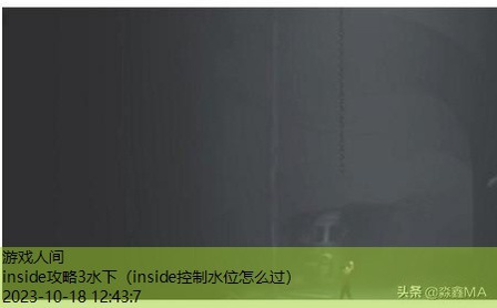 inside潜水那关怎么过
