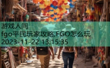 fgo平民玩家攻略,FGO怎么玩-游戏人间