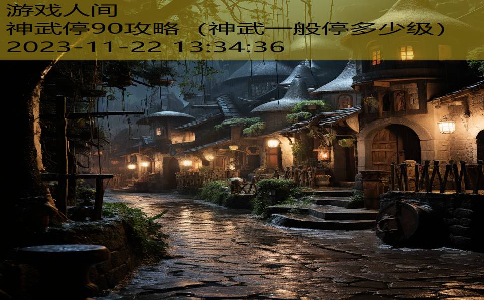 神武停90攻略（神武一般停多少级）