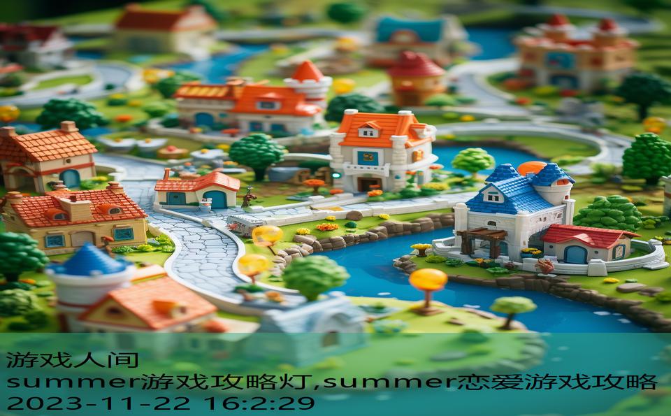 summer游戏攻略灯,summer恋爱游戏攻略