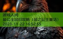 盐公主回归攻略-游戏人间