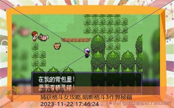 捕获格斗女攻略