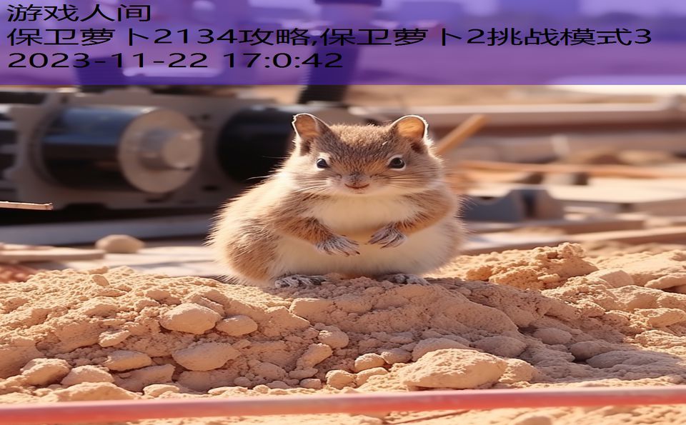 保卫萝卜2134攻略,保卫萝卜2挑战模式3