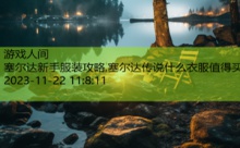 塞尔达新手服装攻略,塞尔达传说什么衣服值得买-游戏人间