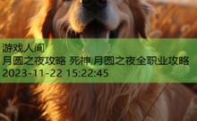 月圆之夜攻略 死神,月圆之夜全职业攻略-游戏人间