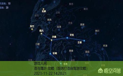 北洛星蕴加点攻略