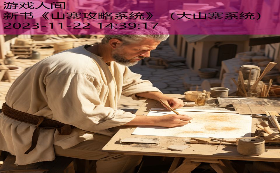 新书《山寨攻略系统》（大山寨系统）
