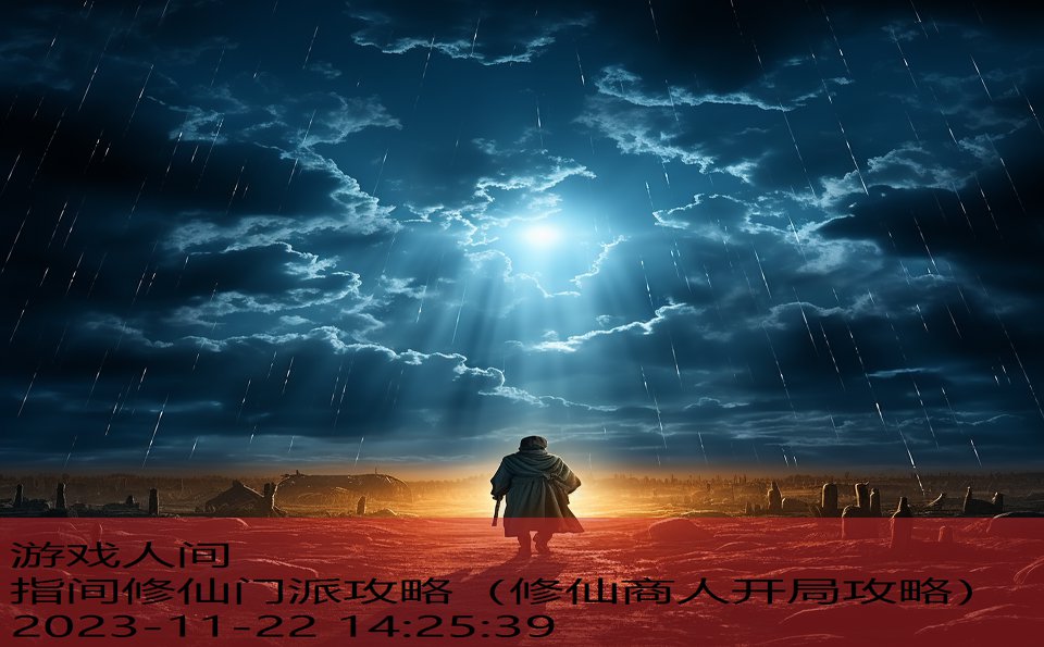 指间修仙门派攻略（修仙商人开局攻略）