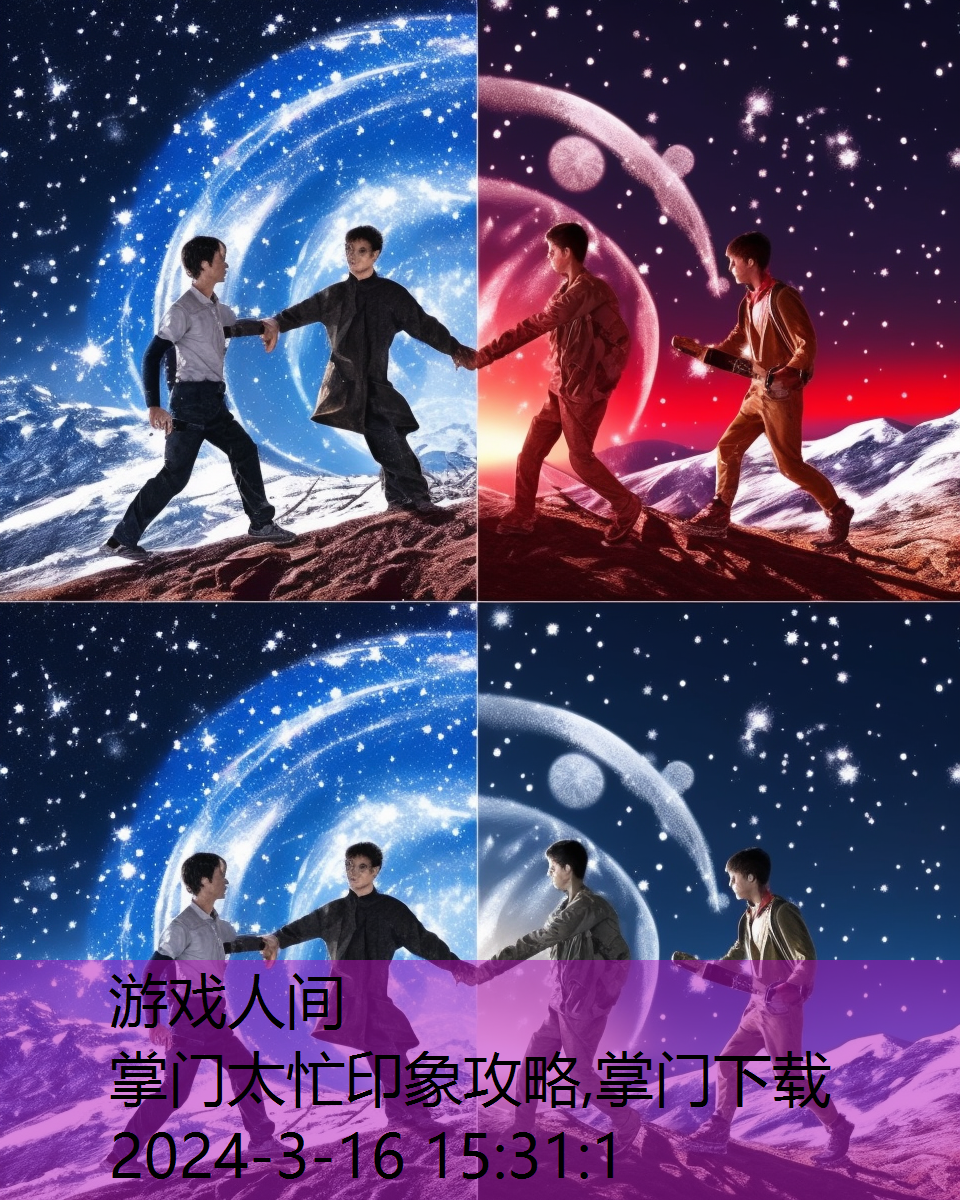 掌门太忙印象攻略,掌门下载