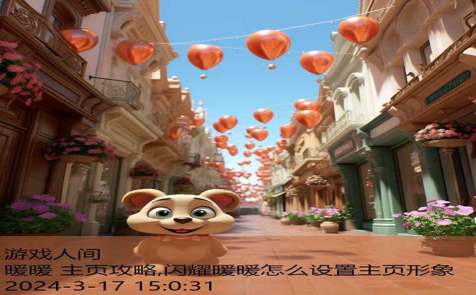 暖暖 主页攻略,闪耀暖暖怎么设置主页形象
