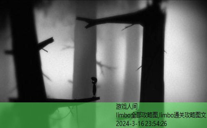 limbo游戏攻略
