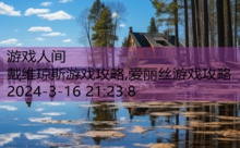 戴维琼斯游戏攻略,爱丽丝游戏攻略-游戏人间
