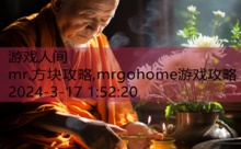 mr.方块攻略,mrgohome游戏攻略-游戏人间