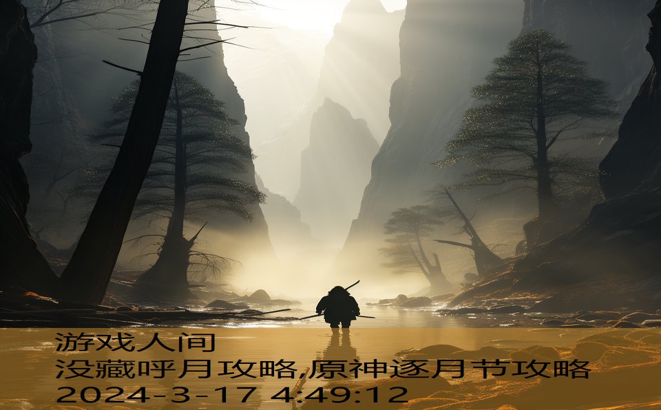 没藏呼月攻略,原神逐月节攻略