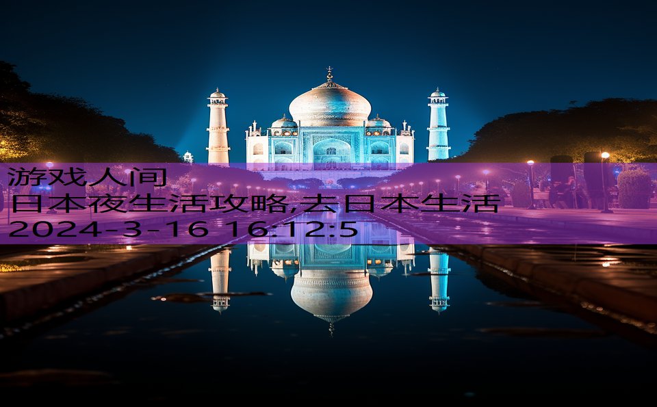 日本夜生活攻略,去日本生活