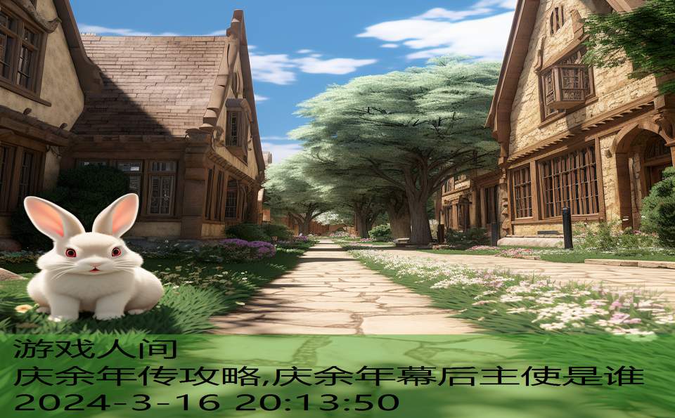 庆余年传攻略,庆余年幕后主使是谁