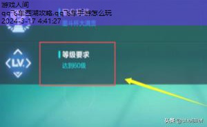 qq飞车职业驾照西湖限时多少